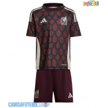 Camisa de time de futebol México Replicas 1º Equipamento Infantil Copa America 2024 Manga Curta (+ Calças curtas)